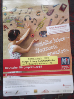 Plakat Deutscher Bürgerpreis 2015