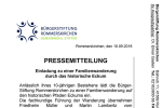 Pressemitteilung zur Familienwanderung