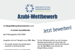 Plakat zum Azubi-Wettbewerb 2017/2018