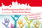 Plakat des Zustiftungsmarathons 2015